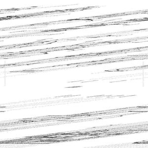 K&ouml;nnte beinhalten: Abstrakte Schwarz-Wei&szlig;-Kunst mit diagonalen Linien unterschiedlicher L&auml;nge und Dichte. Die Linien bilden ein strukturiertes, dynamisches Muster auf dem wei&szlig;en Hintergrund, das Bewegung und Tiefe suggeriert.