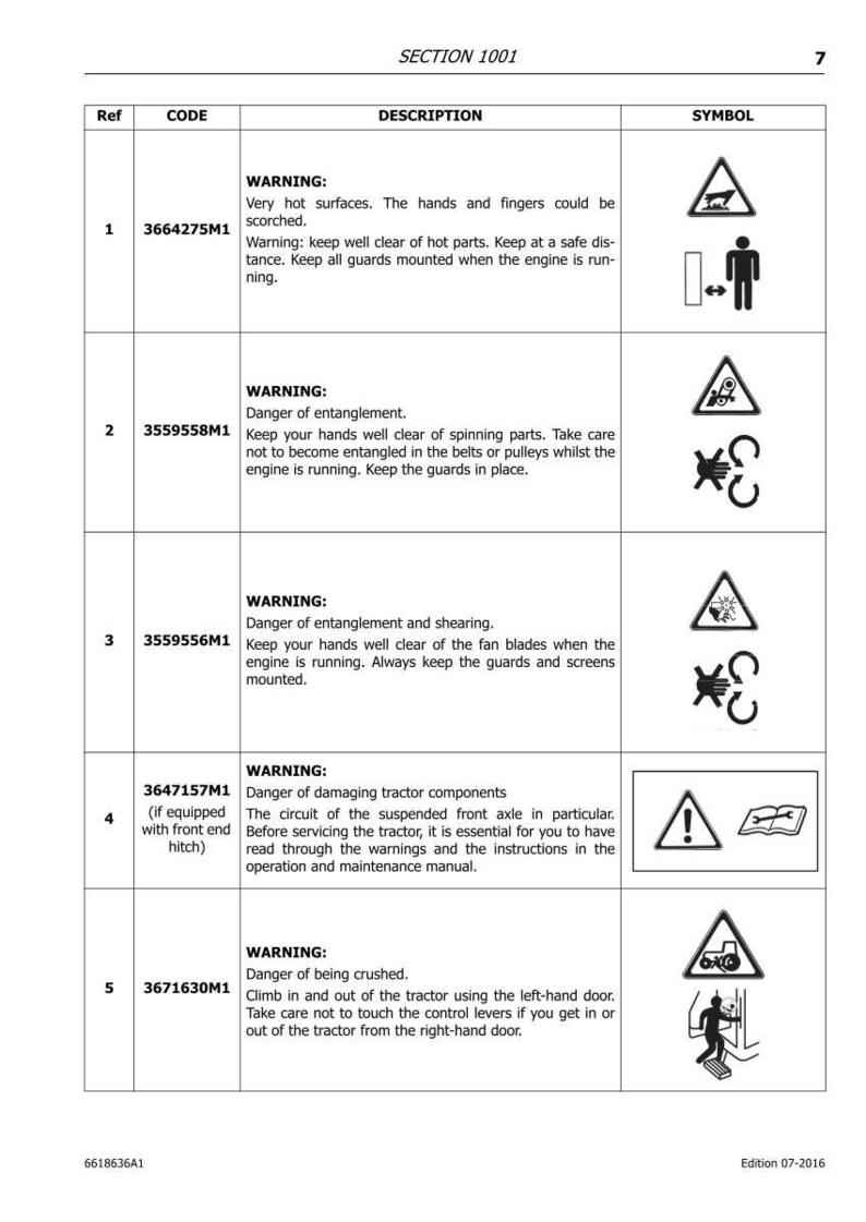Landini Multifarm 75-80-90 Traktor Verkstadsmanual PDF - Perkins T2 bild 9