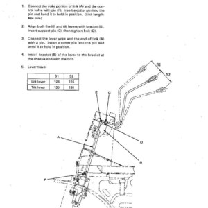 Komatsu FD100 FD115 FD135 FD150E FD160E-6 Gaffeltruck Servicemanual Reparation Verkstad Pdf Ladda ner bild 6