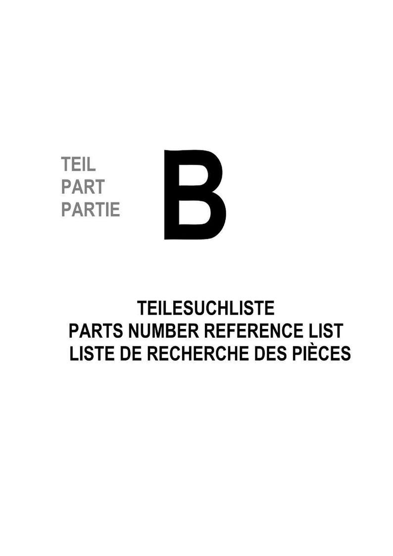 K&ouml;nnte beinhalten: Wei&szlig;er Hintergrund mit dem schwarzen Buchstaben &bdquo;B&ldquo; in der Mitte. Der Text &bdquo;TEIL, PART, PARTIE&ldquo; befindet sich in der oberen linken Ecke. Unter dem Buchstaben &bdquo;B&ldquo; steht der Text &bdquo;TEILESUCHLISTE, PARTS NUMBER REFERENCE LIST, LISTE DE RECHERCHE DES PI&Egrave;CES&ldquo;.