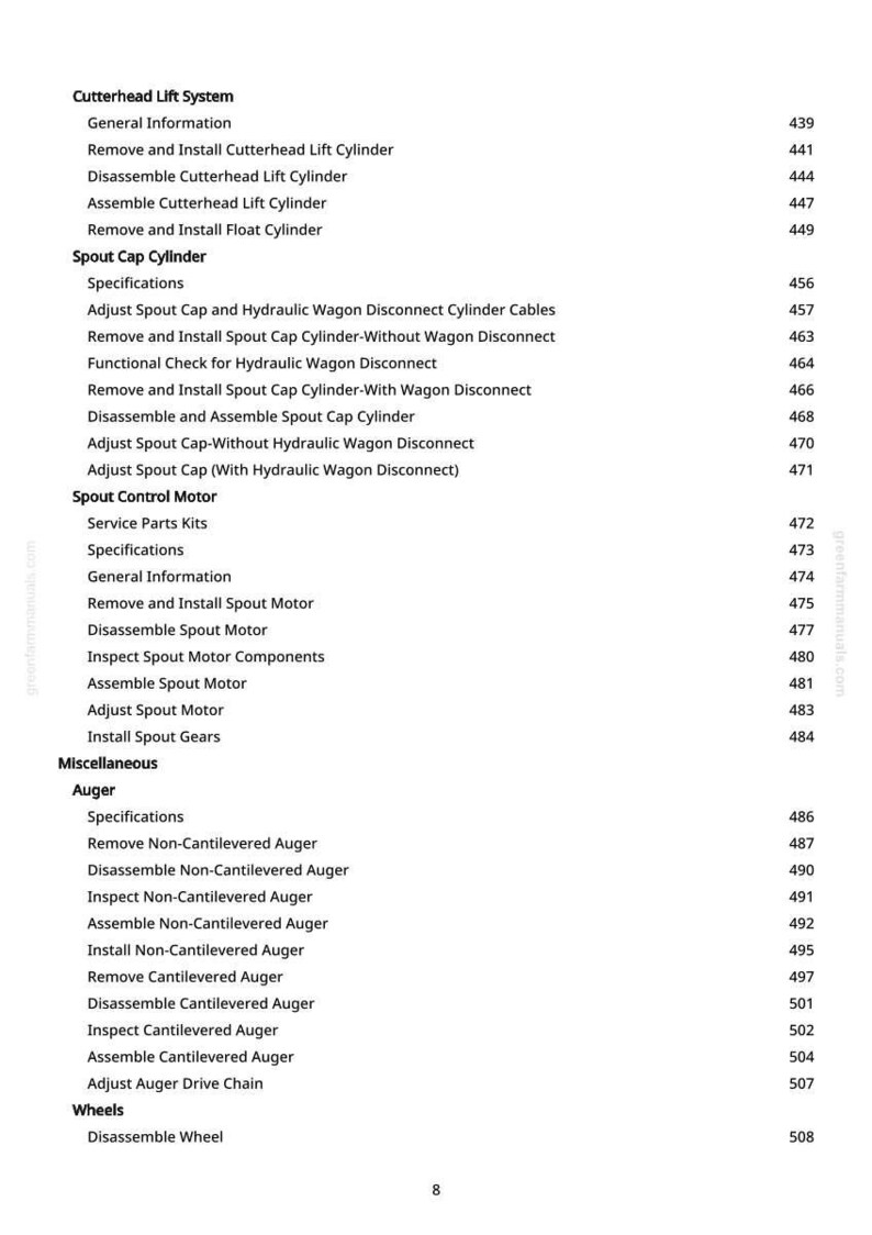 Teknisk manual för John Deere 3955, 3975 fälthackar i PDF-format | Nedladdning direkt bild 10