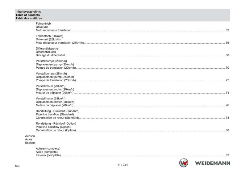 Weidemann 4512Cc40 canada Wheel loader Parts Manual PDF | Illustrated Catalog | Instant Download image 11