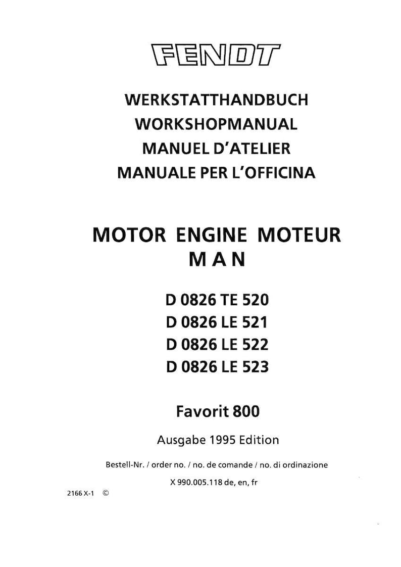 Man D0826 te le Engine Workshop Manual PDF | Service Repair | Instant Download image 2