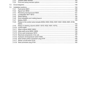 Manual de solución de problemas de la Weidemann 1260 Lp Hoftrac en PDF / Guía de diagnóstico / Descarga instantánea imagen 6