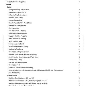 John Deere 447 457 467 547 557 567 Silage Special Baler Repair Manual PDF | Service Workshop | Instant Download image 4