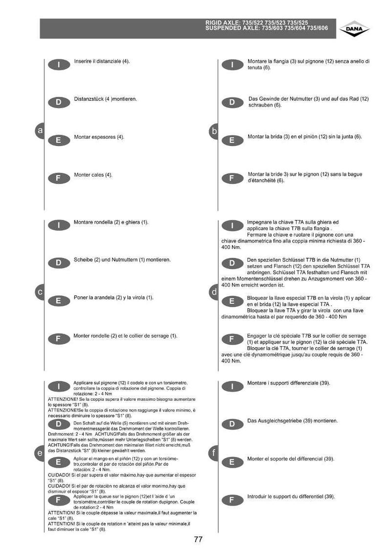 Massey Ferguson Serie 7400 7465 7499 ab 2009 Traktor Service Handbuch PDF | Werkstattreparatur | Sofort Download Bild 6