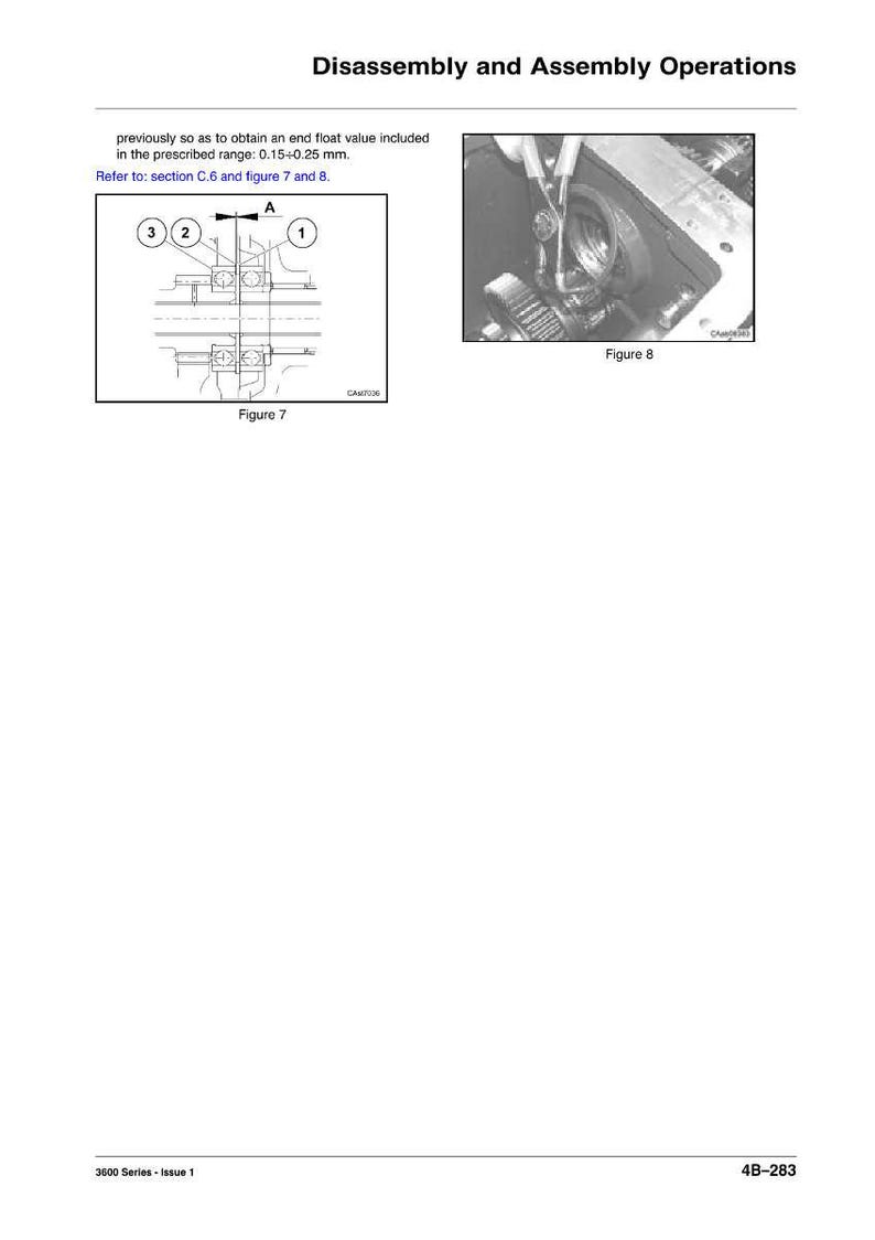 Manual de servicio para tractores Massey Ferguson 3615, 3625, 3635 y 3645 en formato PDF / Reparación de taller / Descarga instantánea imagen 8