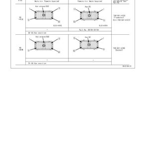 May include: Diagram of DRC26 series connectors, detailing male and female pin configurations. Includes key groove and key positions, with part numbers and testing connection information. Text includes "Connector Contact Identification" and "40 Troubleshooting".
