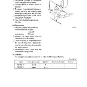 Instrukcja serwisowa koparki gąsienicowej HYUNDAI R210, 220LC-7H | PDF | Pobierz natychmiast zdjęcie 4
