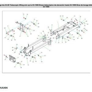 Weidemann 981 985 986 Teleskop Tragarme Teile-Handbuch PDF | Illustrierter Katalog | Sofort Download Bild 5