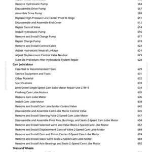 John Deere 9650 Cts skördetröska Teknisk manual PDF | Direkt nedladdning bild 9