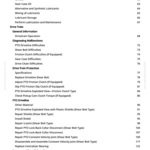 Teknisk manual för John Deere 440E och 450E balpress i PDF-format | Nedladdning direkt bild 4