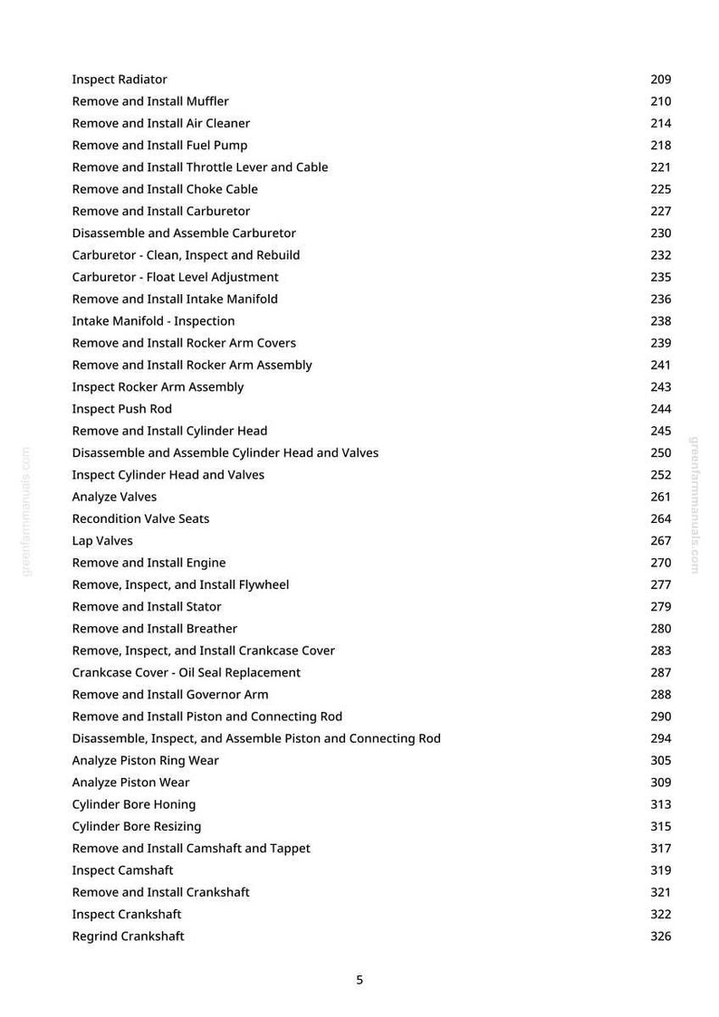 Teknisk manual för John Deere 2500E, 2500B Hybrid åkgräsklippare i PDF-format | Direkt nedladdning bild 6