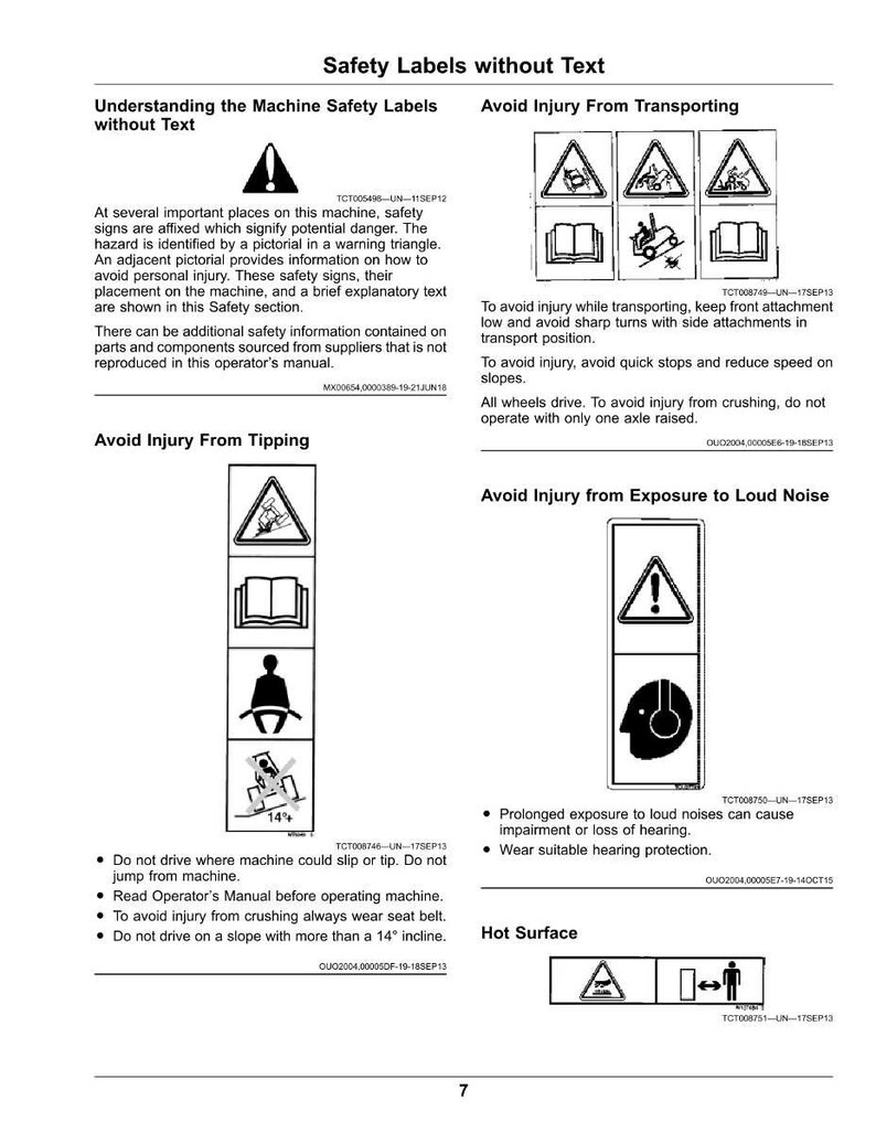 John Deere 1600 gräsklippare bruksanvisning PDF | Användarhandbok | Direkt nedladdning bild 6