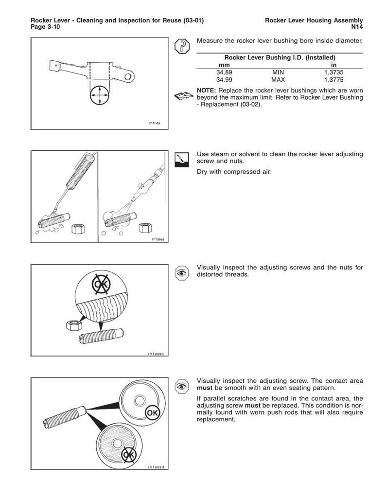 Cummins N14-seriens motorservicehandbok, reparationsverkstad, PDF-nedladdning bild 7