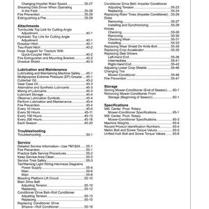 John Deere 956, 946 Mower Operator Manual PDF | Owners Guide | Instant Download image 4