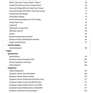 Teknisk manual för John Deere 1400, 1420, 1435, 1445, 1545, 1565 serie II frontklippare, PDF | Direkt nedladdning bild 5