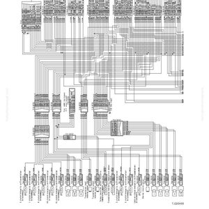 Op de afbeelding: Een elektrisch schema met de tekst "Probleemoplossing" en "Elektrisch schema". Het schema bevat talrijke onderling verbonden componenten, lijnen en tekstlabels. Serienummer: 11001 en hoger. Het schema bevat ook de tekst "20-381-1 (3)" en "GD555, 655, 675-3A".