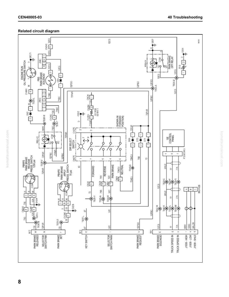 Komatsu 960E-1 Dumper Servicehandbok Reparation Verkstad PDF Ladda ner bild 7