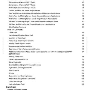 Teknisk manual för John Deere 6700 självgående spruta i PDF-format | Direkt nedladdning bild 4