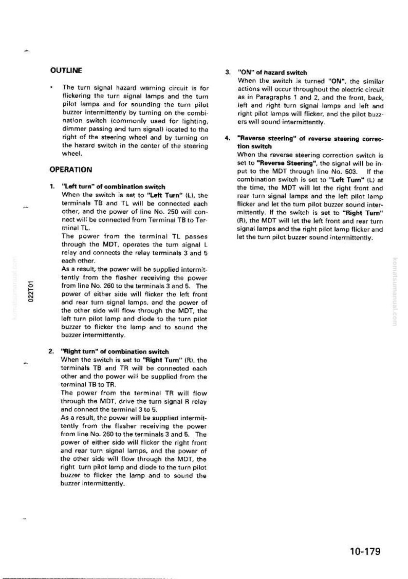 K&ouml;nnte beinhalten: Eine Seite aus einem Handbuch, das die Funktion eines Warnschaltung f&uuml;r Blinker beschreibt. Der Text beschreibt die Funktion des Kombinationsschalters, einschlie&szlig;lich Links- und Rechtsblinker, sowie des Warnblinkschalters. Die Seite enth&auml;lt Diagramme und technische Informationen.