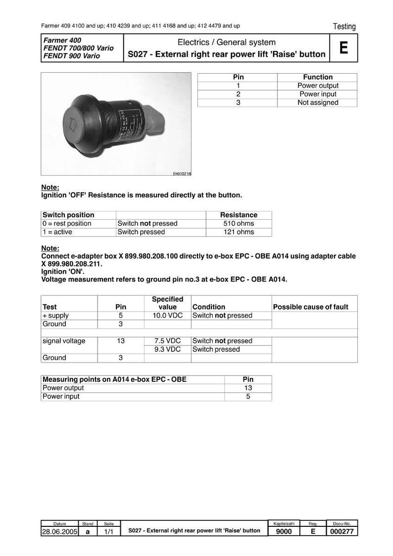 Manuel d'atelier du tracteur Fendt Farmer 409 412 PDF | Service de réparation | Téléchargement instantané image 10