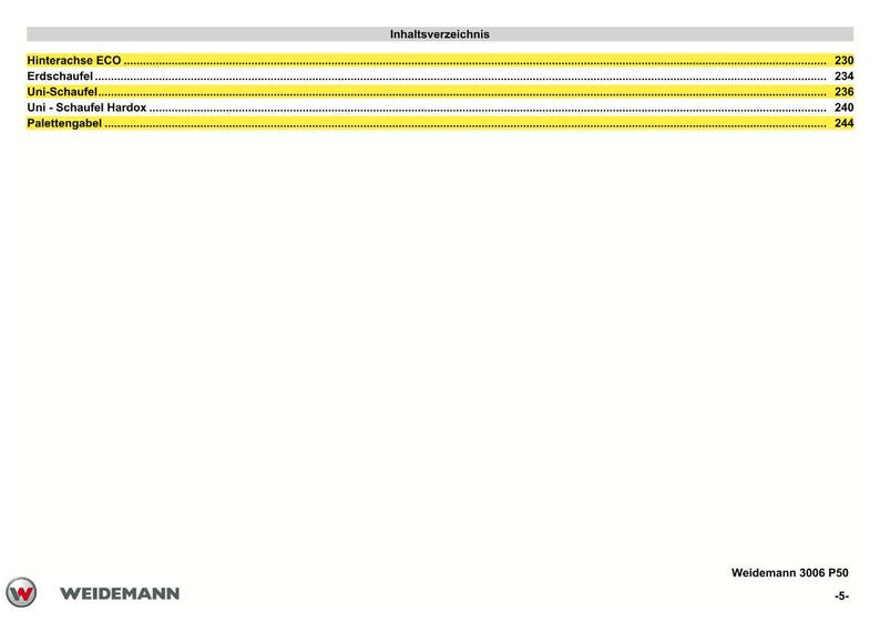 Weidemann 3006 P50 Wheel loader Parts Manual PDF | Illustrated Catalog | Instant Download image 5
