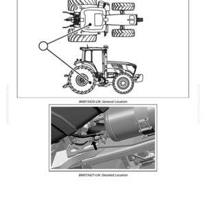 May include: Diagram of a tractor with callouts for the connector, air trailer brake, and pressure sensor. The image includes a detailed view of the air brake system. Text on the image reads: XB231 - Connector, Air Trailer Brake, Pressure Sensor.