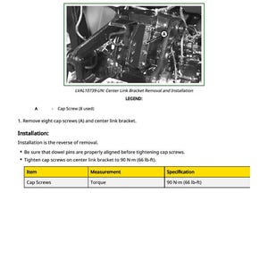 Teknisk manual för John Deere 4120 Pin (610001 -) och 4320 Pin (620001 -) (med hytt) kompakttraktor i PDF-format | Direkt nedladdning bild 10