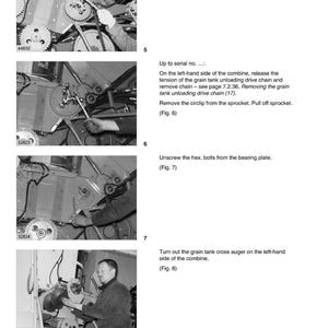 Manuel de réparation de la moissonneuse-batteuse Claas Lexion 405 410 415 420 430 440 450 460 PDF | Atelier d'entretien | Téléchargement instantané image 5