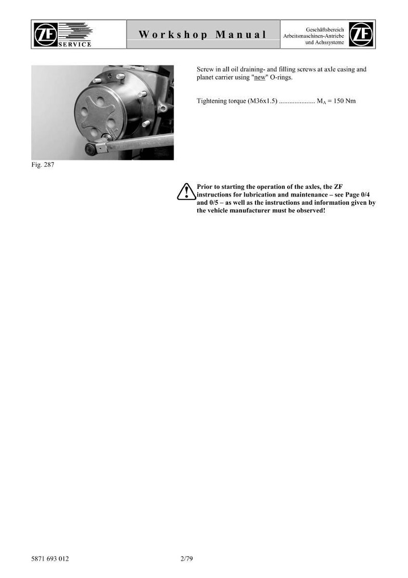 Zf 2025 2075 Achse Werkstatt-Handbuch PDF | Service Reparatur | Sofort Download Bild 11