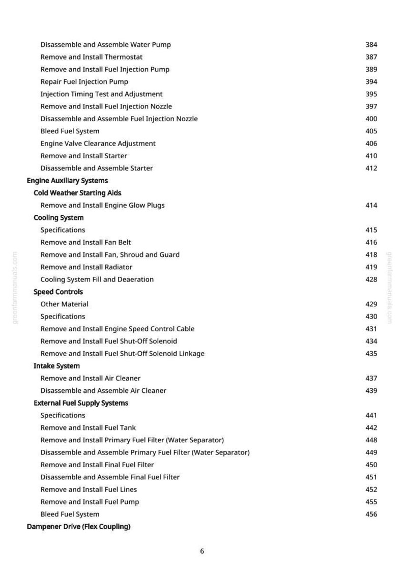 John Deere 27Zts grävmaskin reparationsmanual PDF | Serviceverkstad | Direkt nedladdning bild 8