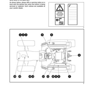 Landini Multifarm 75-80-90 Traktor Verkstadsmanual PDF - Perkins T2 bild 8