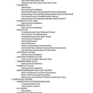 Massey ferguson Th 6030d 6030h stage 3a tier3 new cab Telescopic handler Service Manual PDF | Workshop Repair | Instant Download image 5