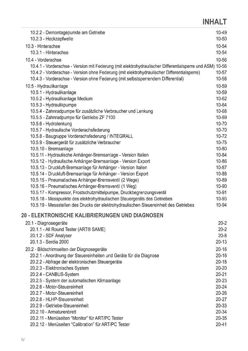 Manual de taller en PDF para tractores Deutz-Fahr Agrotron k410 k420 k430 k610 / Servicio y reparación / Descarga instantánea imagen 4