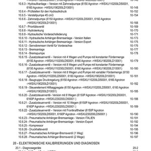 Deutz-Fahr Traktor Agrotron 6150 / 6150P, 6160 / 6160P Werkstatthandbuch | Instant PDF Download image 4