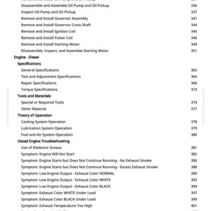 Teknisk manual för John Deere 2500E, 2500B Hybrid åkgräsklippare i PDF-format | Direkt nedladdning bild 2