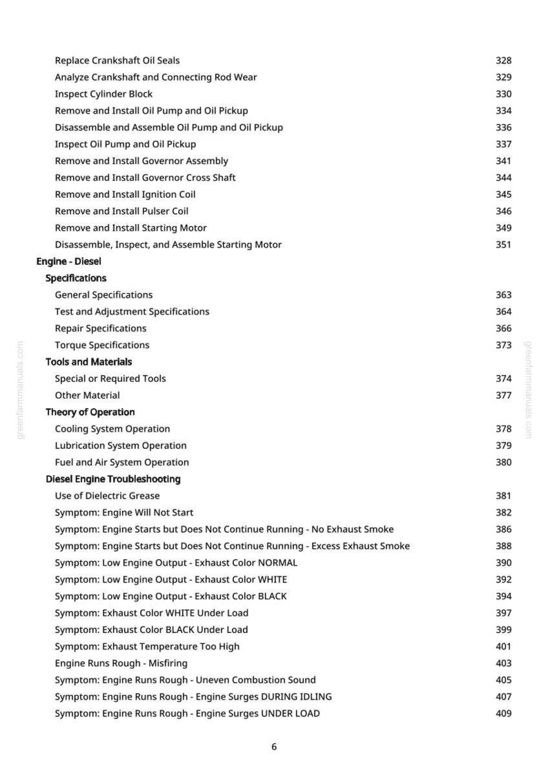 Teknisk manual för John Deere 2500E, 2500B Hybrid åkgräsklippare i PDF-format | Direkt nedladdning bild 2
