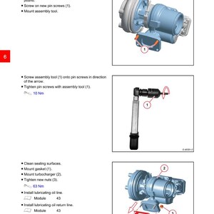Instrukcja serwisowa silnika Deutz Tcd 6.1 l6 w formacie PDF | Naprawa serwisowa | Natychmiastowe pobranie zdjęcie 8