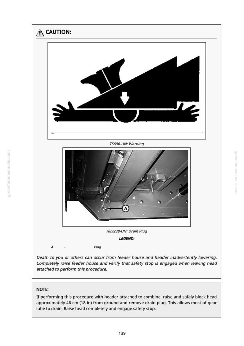 John Deere 608Fc majsaggregat Teknisk manual PDF | Direkt nedladdning bild 6