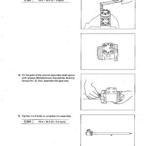 Komatsu FD100 FD115 FD135 FD150E FD160E-6 Gaffeltruck Servicemanual Reparation Verkstad Pdf Ladda ner bild 8