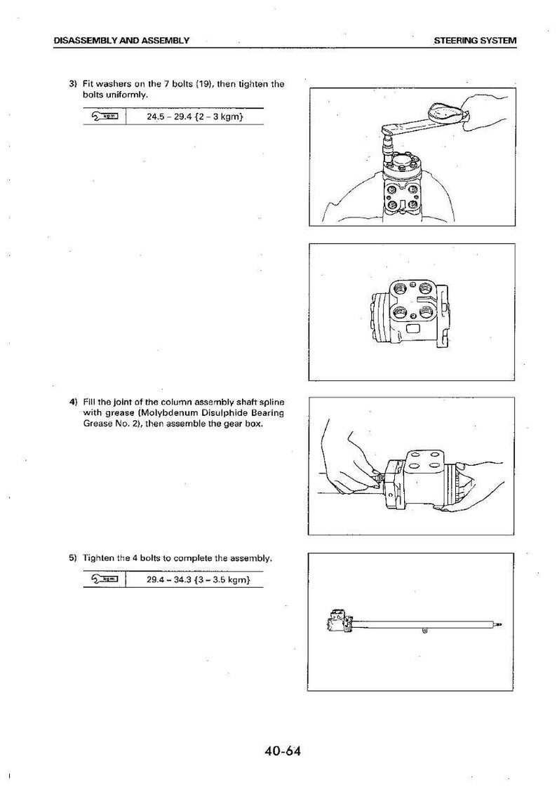 Komatsu FD100 FD115 FD135 FD150E FD160E-6 Gaffeltruck Servicemanual Reparation Verkstad Pdf Ladda ner bild 8