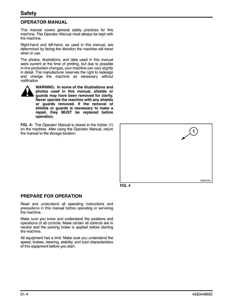 Massey Ferguson 9520 9530 rotortröska Servicemanual PDF | Verkstadsreparation | Direktnedladdning bild 11