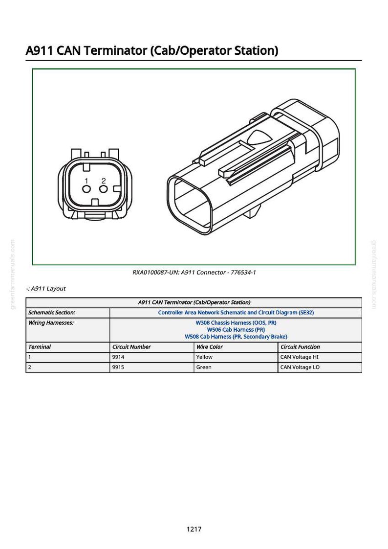 John Deere 5100E, 5085E traktorer Diagnostikmanual PDF | Direktnedladdning bild 6