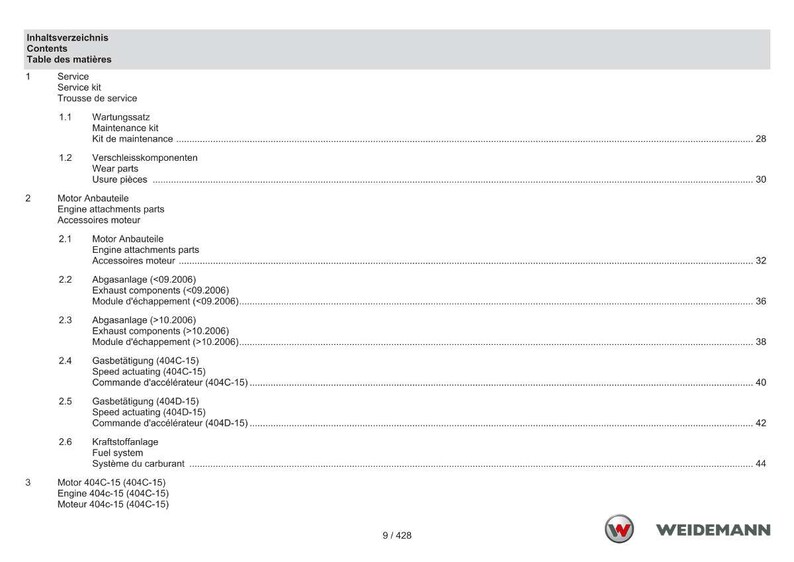 Weidemann 1250Cx35 kabine Wheel loader Parts Manual PDF | Illustrated Catalog | Instant Download image 9