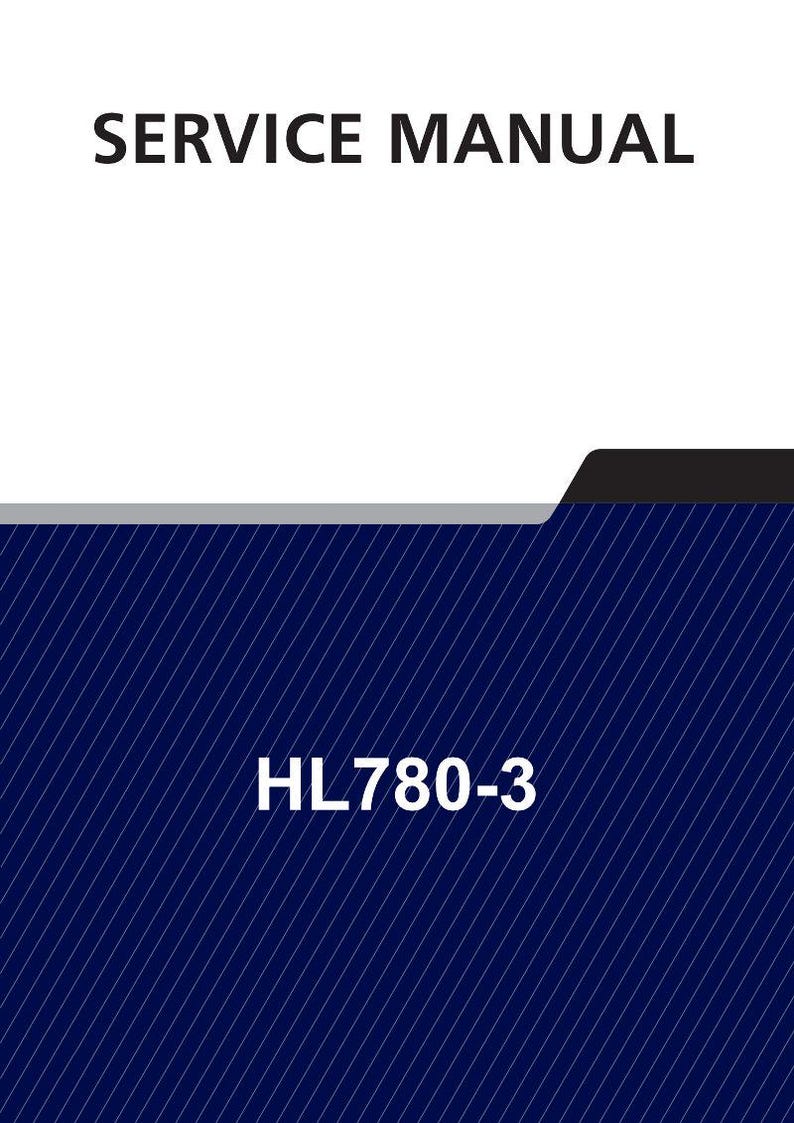 HYUNDAI HL780-3 Wheel Loader Service Manual | PDF | Instant Download image 1