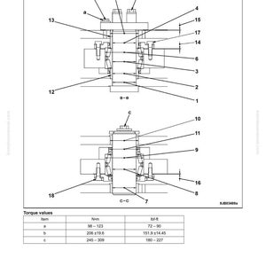 Komatsu WA470-6 WA480-6 Hjullastare 6D125E-5 Servicemanual Reparation Verkstad Pdf Ladda ner bild 4
