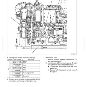 Komatsu PC600-8R1, PC600LC-8R1, PC700LC-8R hydraulisk grävmaskin servicemanual i PDF-format bild 5