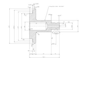 May include: Technical drawing of a special tool, labeled T6, with detailed dimensions in inches and angles. The drawing includes the text "SPECIAL TOOLS" at the top and "ASM-0287E - Axle Service Manual" at the bottom. The tool's measurements are provided.