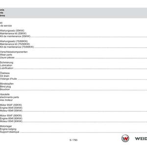 Weidemann 5080 T4f Wheel loader Parts Manual PDF | Illustrated Catalog | Instant Download image 9